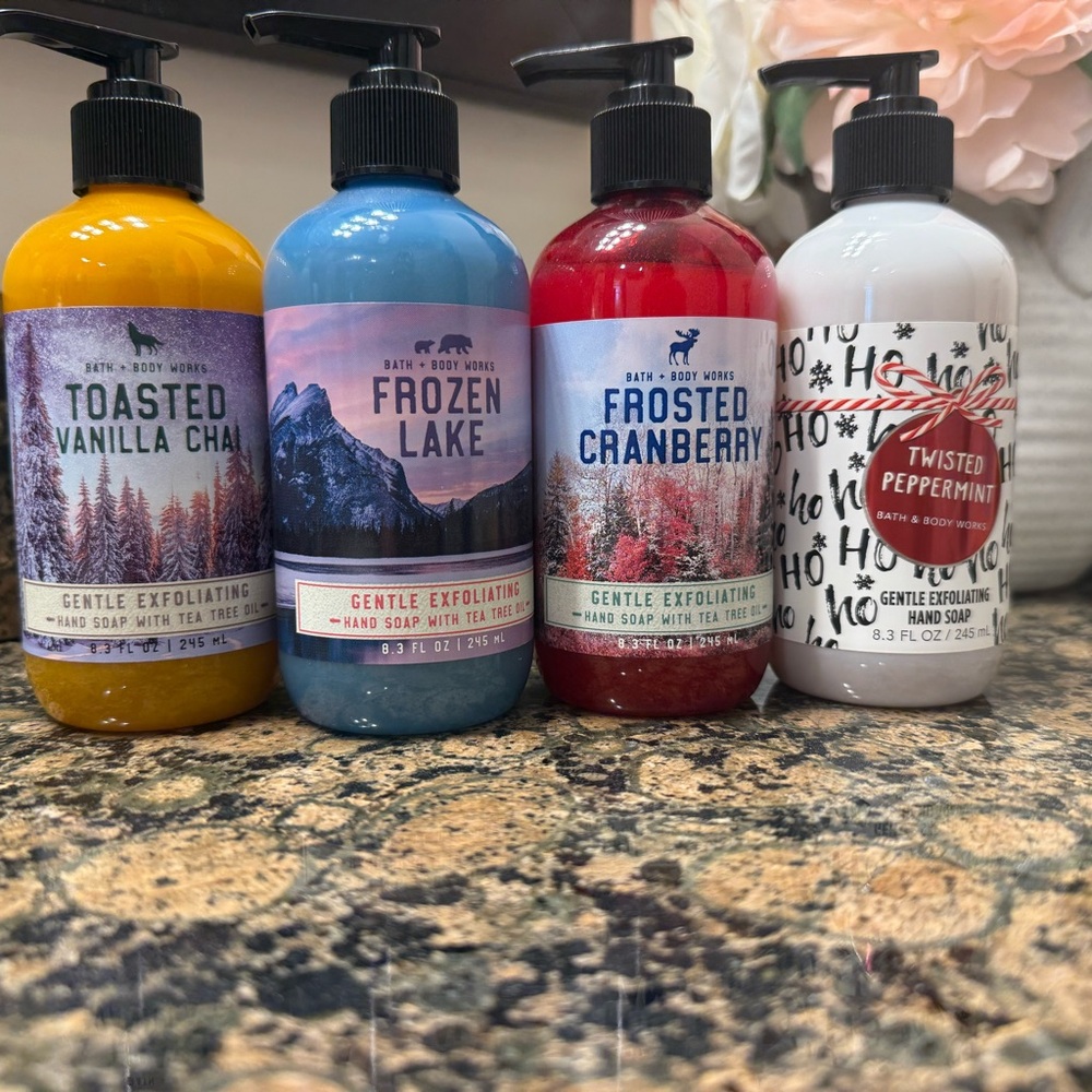 Extremely rare Bath & Body Works Exfoliating Hand Soap Set